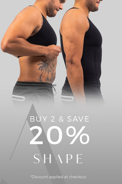 MIX & MATCH MENS SCULPTING SINGLET (SAVE 20%) - Shape Clothing