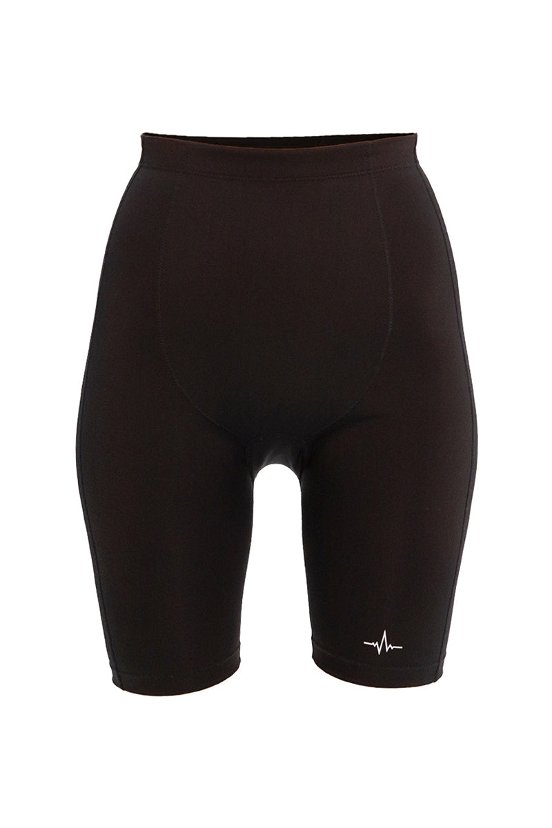 Black shapewear shorts